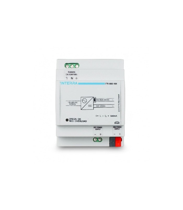 Interra KNX Power Supply 320 mA  Aux. Voltage 30V DC