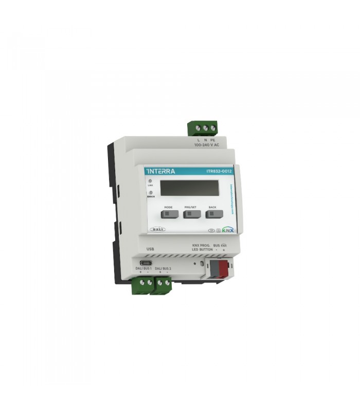 Interra KNX / DALI Gateway (2x64 DALI)