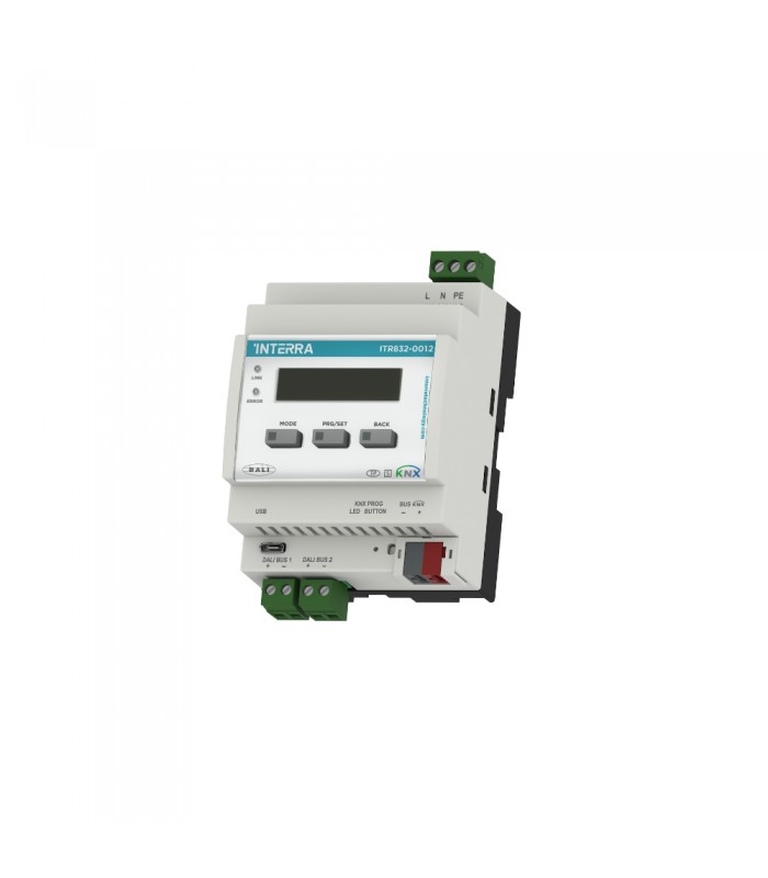 Interra KNX / DALI Gateway (2x64 DALI)