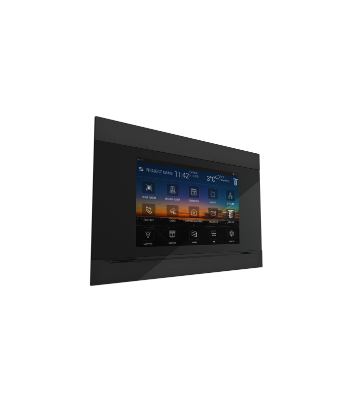 Interra 4 - Rama Panou Tactil 10.1'' - Black Aluminum