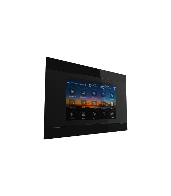 Interra 4 - Rama Panou Tactil 7" - Black Acrylic