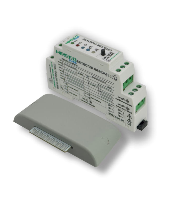 Detector Inundatie Kit cu sonda aparentă WFD_W_KIT Wireeo Flood