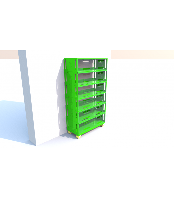 CARCASA MODULARA STOCARE ACUMULATORI Power SM B