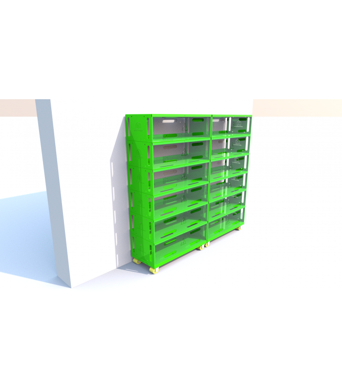 CARCASA MODULARA STOCARE ACUMULATORI Power SM B