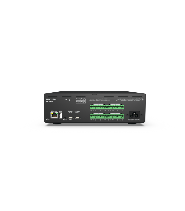 Player audio multiroom SC340m -4 zone audio stereo