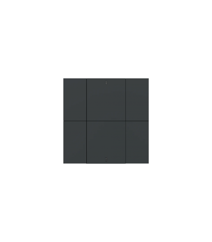 iSwitch+ - 6 Button Anthracite Matt Plastic