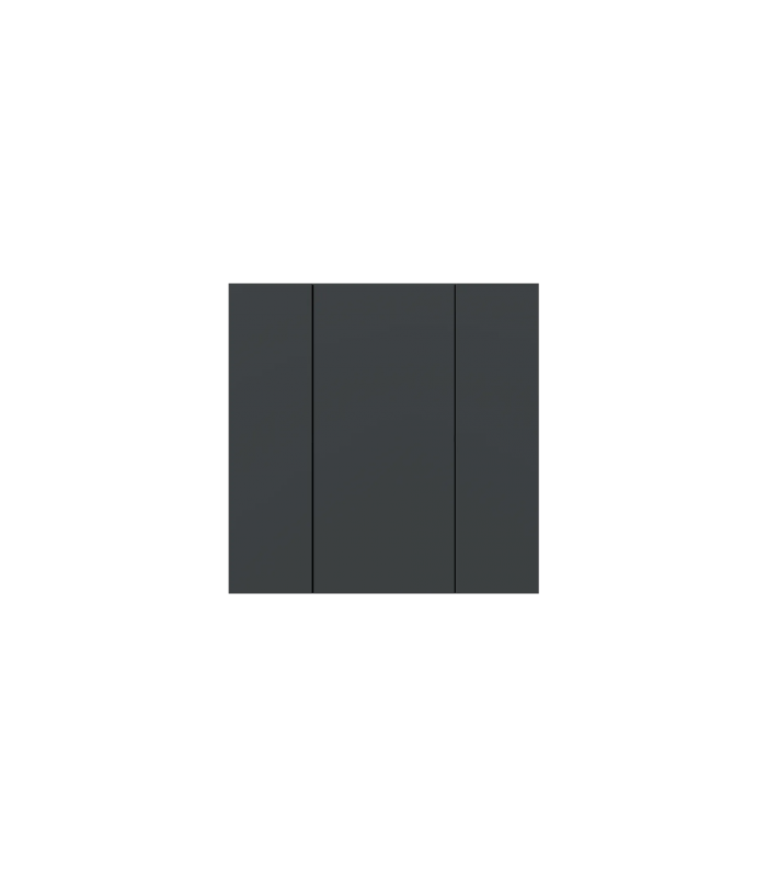 iSwitch+ AQI - 2 Button Anthracite Matt Plastic