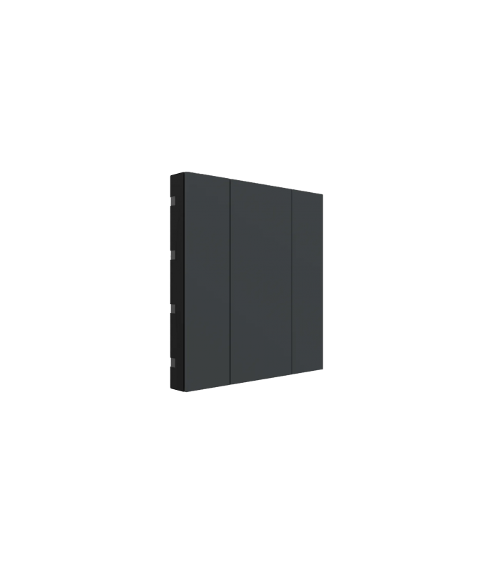 iSwitch+ AQI - 2 Button Anthracite Matt Plastic