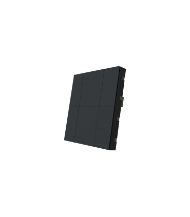 iSwitch+ AQI - 6 Button Anthracite Matt Plastic