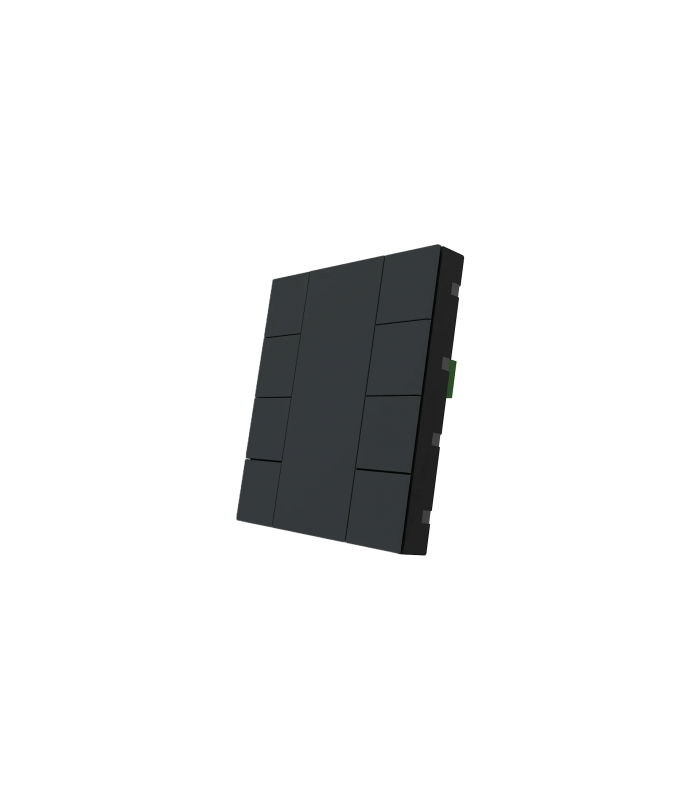 iSwitch+ AQI - 10 Button Anthracite Matt Plastic