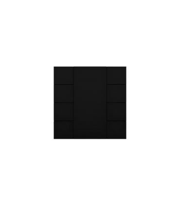 iSwitch+ - 10 Button Black Aluminium Eloxal Matt Brushed