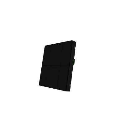 iSwitch+ AQI - 6 Button Black Aluminium Eloxal Matt Brushed
