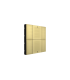 iSwitch+ - 6 Button Gold Aluminium Eloxal Matt Brushed