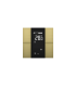 iSwitch+ AQI with LCD - 4 Button Gold Aluminium Eloxal Matt Brushed