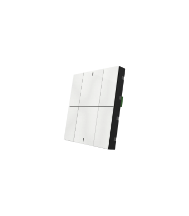 iSwitch+ - 6 Button Matt White Plastic