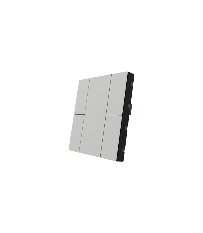 iSwitch+ AQI - 4 Button Matt White Plastic