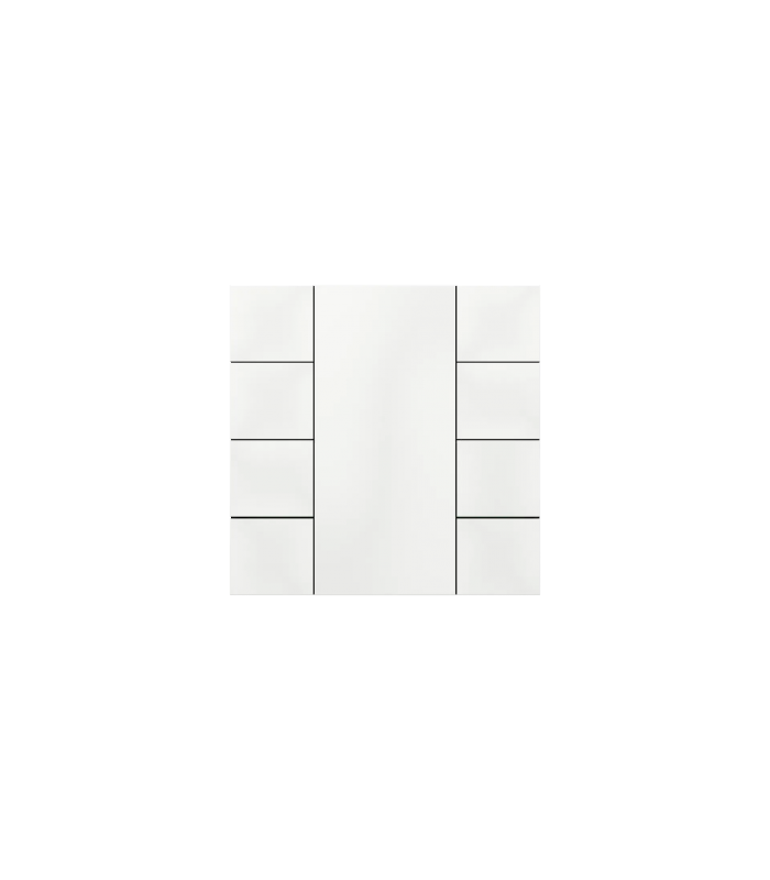 iSwitch+ AQI - 10 Button Matt White Plastic