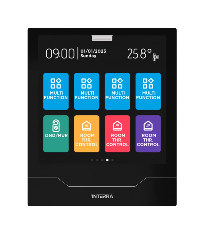 iX4 4" KNX Touch Panel Black