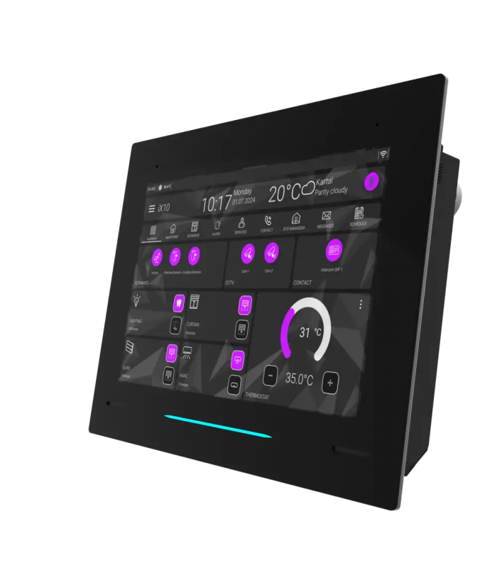 Interra İX10 Full Screen Non KNX Black