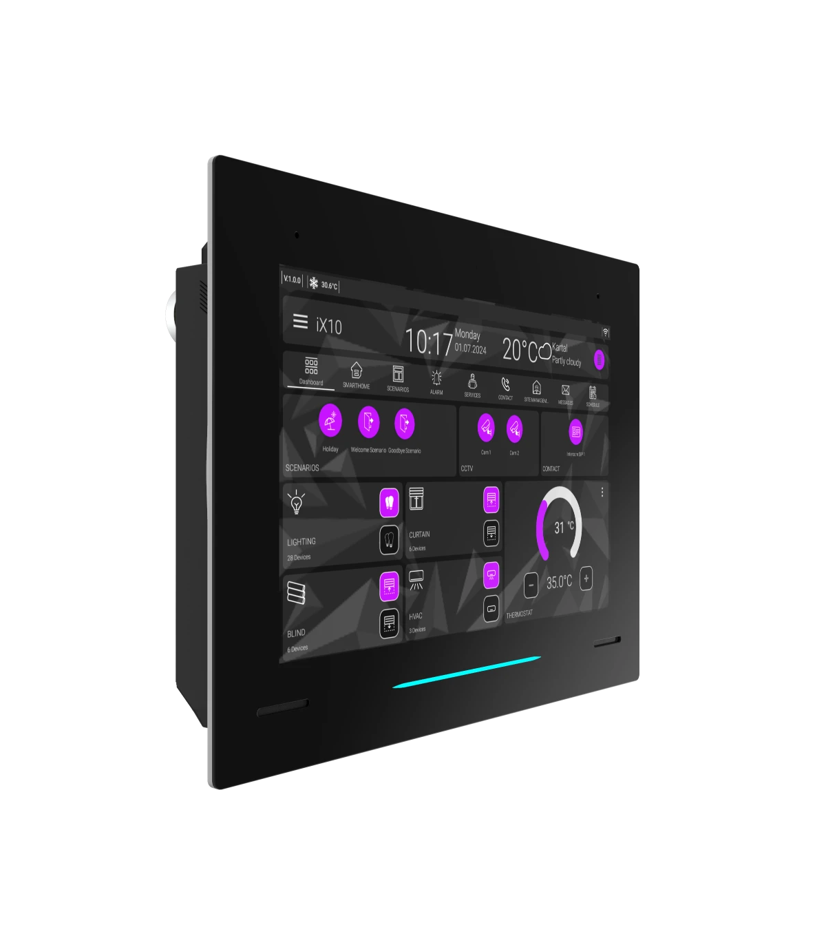 Interra iX10 Full Frame, KNX Black