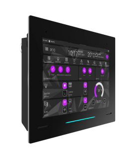 Interra İX10 Full Screen POE Non KNX Black