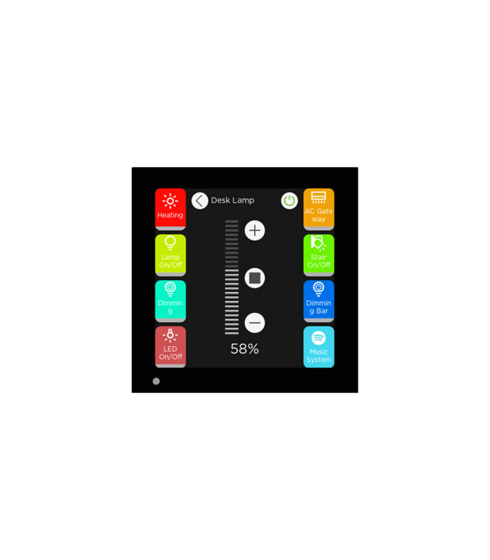 iX3 4" KNX Touch Panel, Black