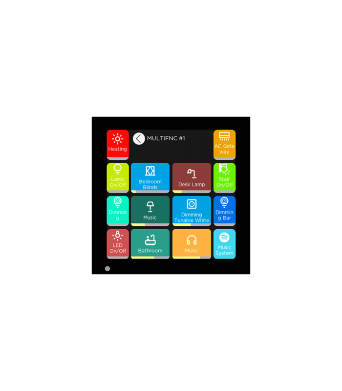 iX3 4" KNX Touch Panel, Black