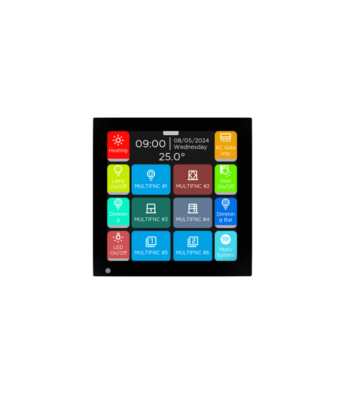 iX3 4" KNX Touch Panel, Black