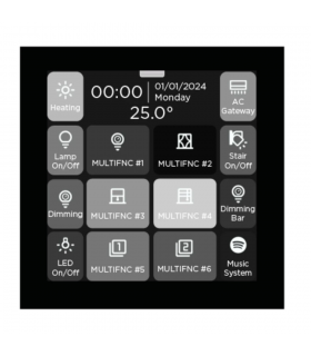 iX3 4" KNX Touch Panel, Black