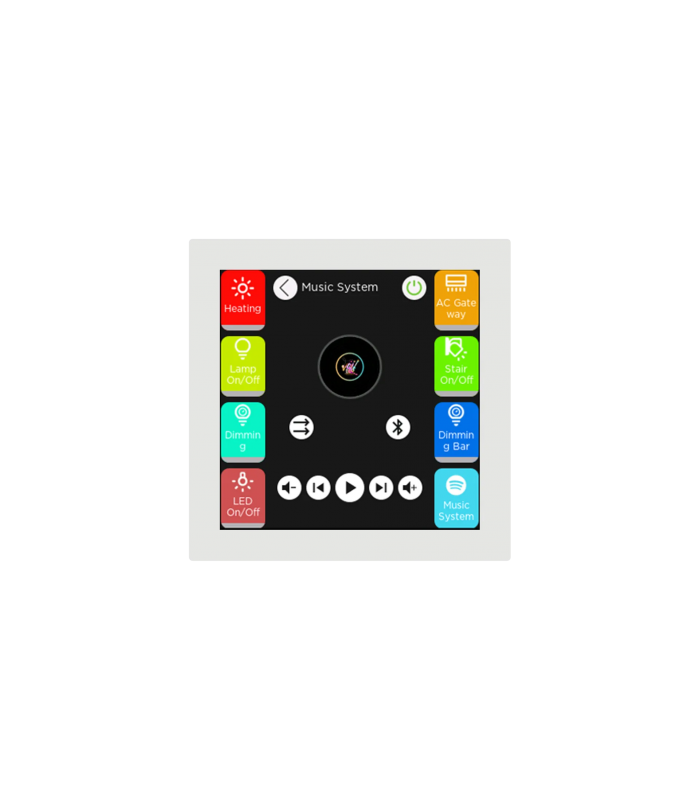 iX3 4" KNX Touch Panel, White