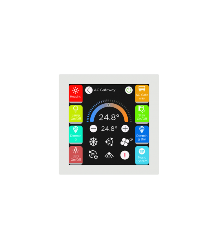 iX3 4" KNX Touch Panel, White