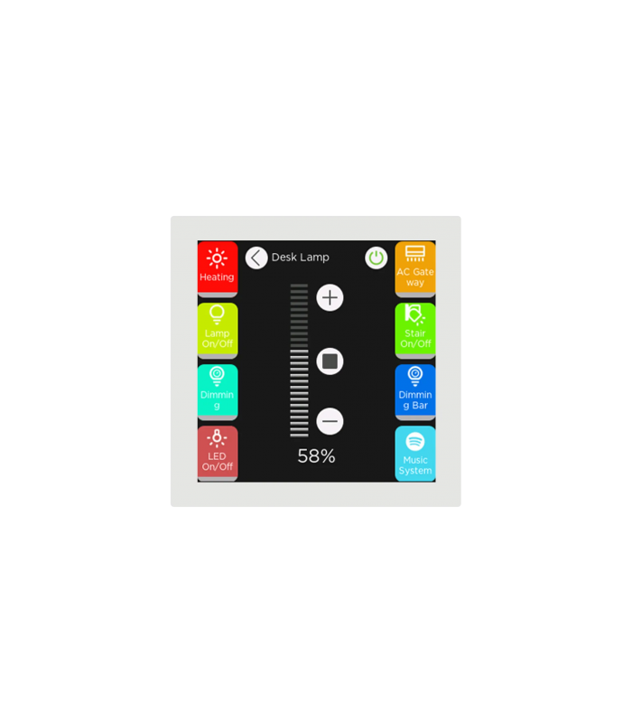 iX3 4" KNX Touch Panel, White