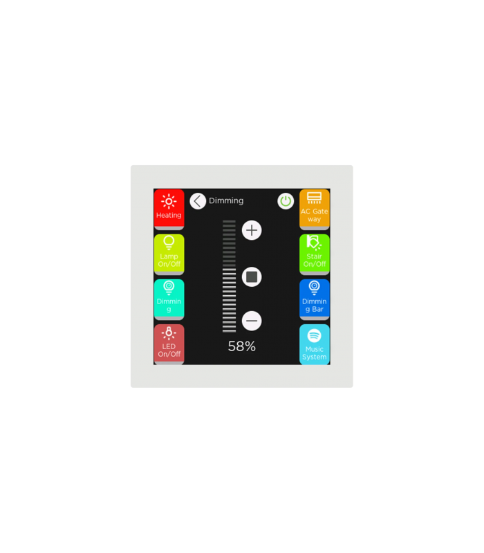 iX3 4" KNX Touch Panel, White
