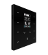 iX2 2" KNX Touch Panel 2-4-8 Button, Black w/ LCD+AQI