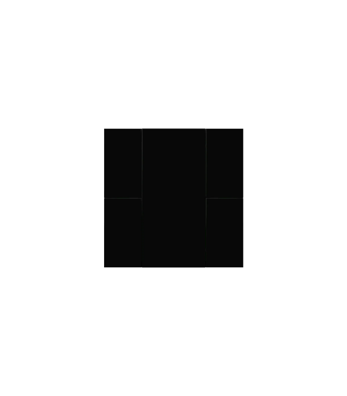 iSwitch+ AQI - 4 Button Black Plexiglass