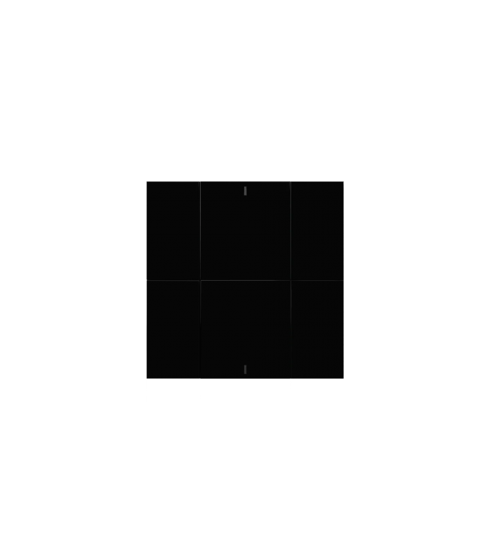 iSwitch+ AQI - 6 Button Black Plexiglass
