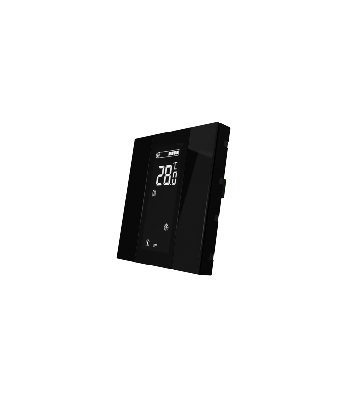 iSwitch+ with LCD - 2 Button Black Plexiglass