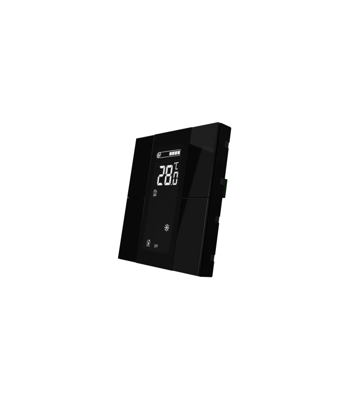 iSwitch+ with LCD - 4 Button Black Plexiglass