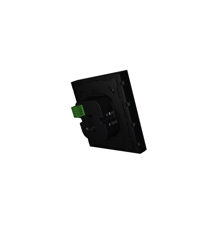 iSwitch+ AQI with LCD - 8 Button Black Plexiglass