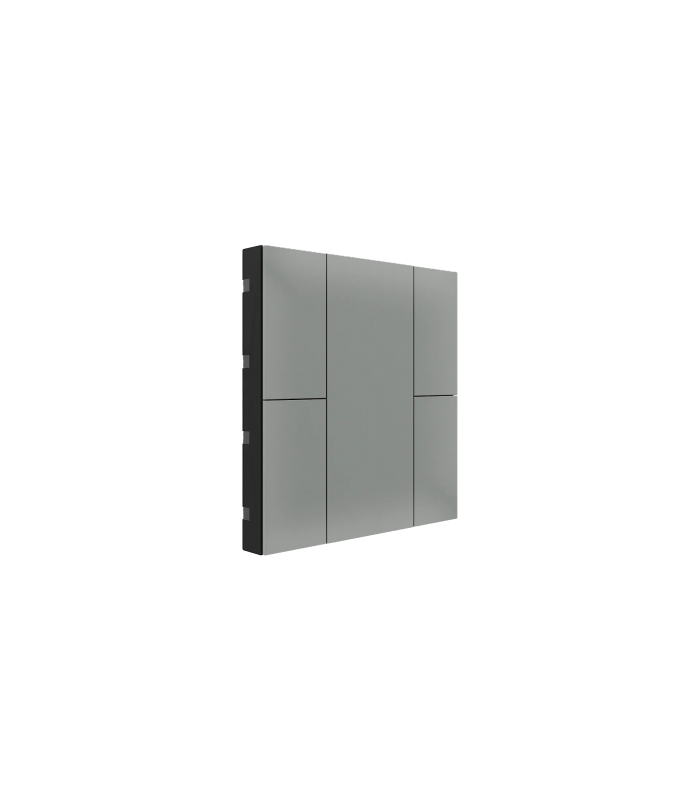 iSwitch+ - 4 Button Metalic Gray Plastic