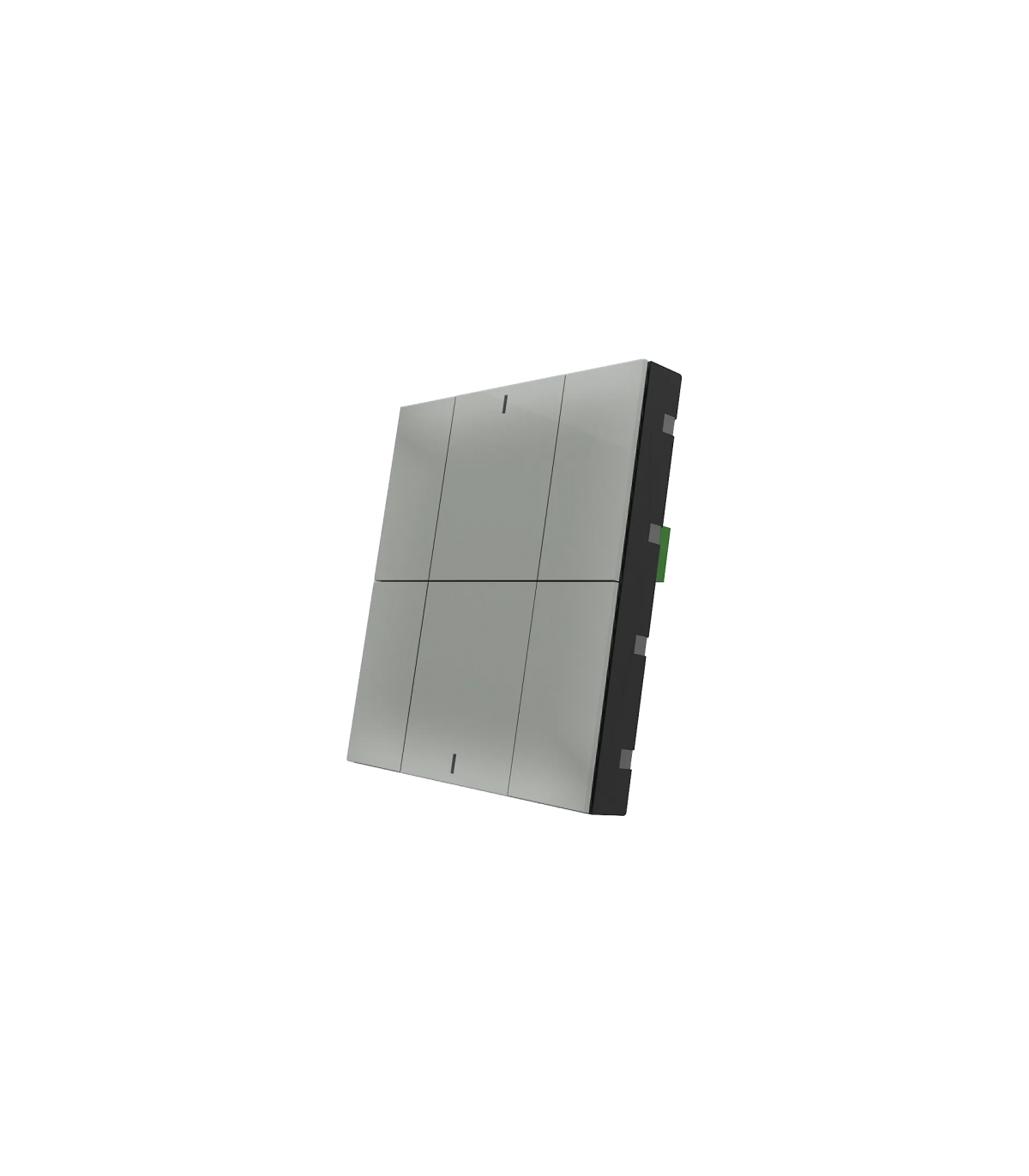 iSwitch+ - 6 Button Metalic Gray Plastic