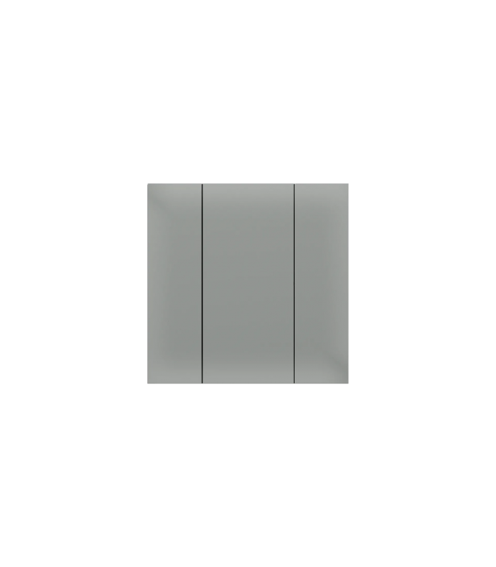 iSwitch+ AQI - 2 Button Metalic Gray Plastic