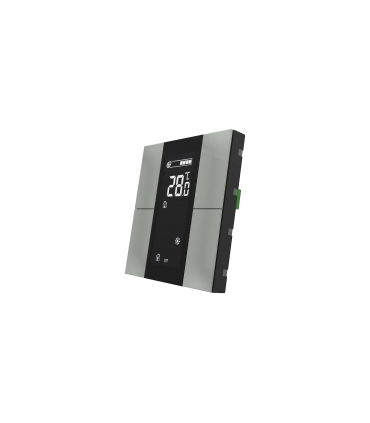 iSwitch+ with LCD - 4 Button Metalic Gray Plastic