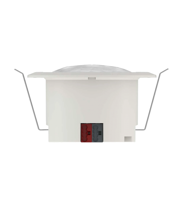 Mid Range KNX Presence Sensor w/ Thermostat - White