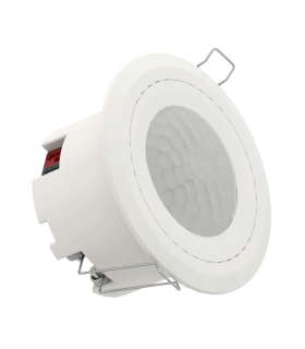 High Bay+ KNX Motion Sensor w/ Thermostat - White