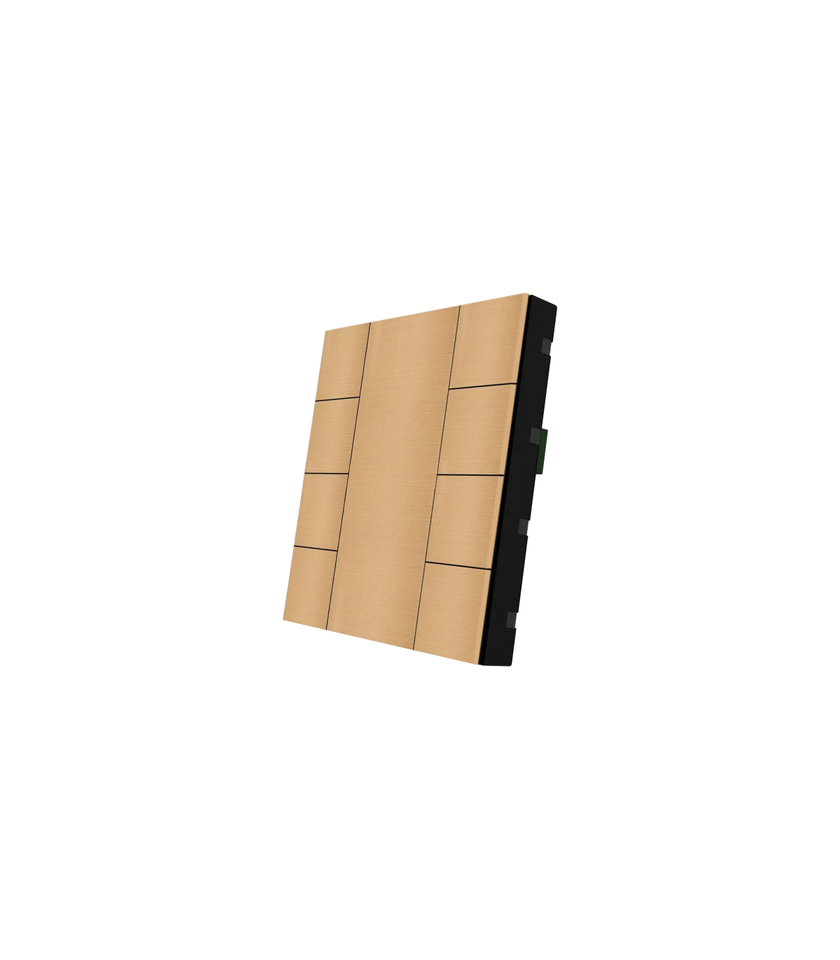 iSwitch+ - 8 Button Rose Gold Aluminium Matt Brushed