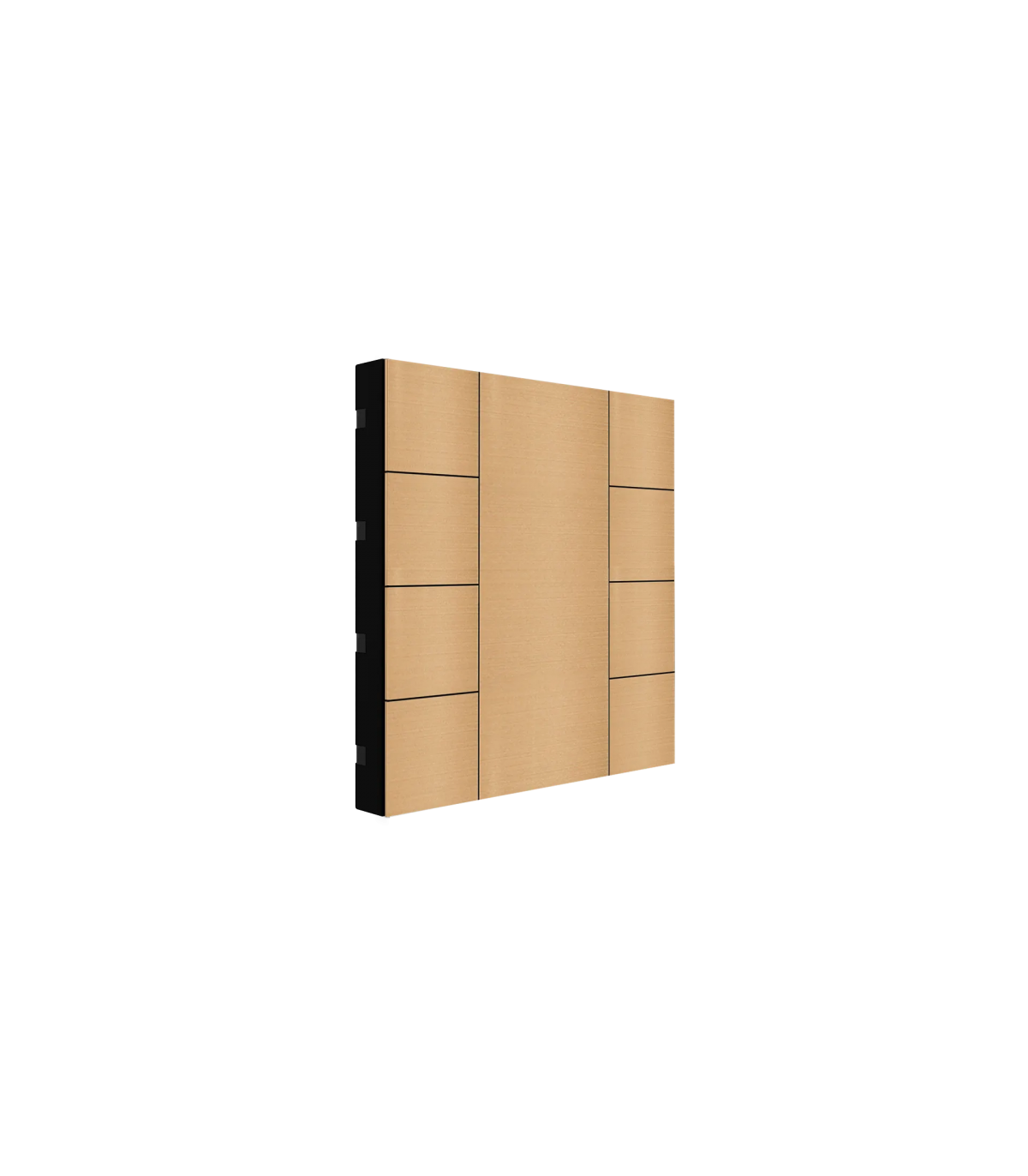 iSwitch+ - 8 Button Rose Gold Aluminium Matt Brushed