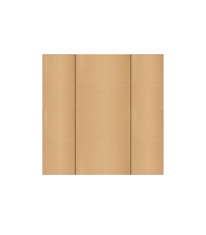 iSwitch+ AQI - 2 Button Rose Gold Aluminium Matt Brushed