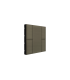 iSwitch+ - 4 Button Bronze Aluminium Eloxal Matt Brushed