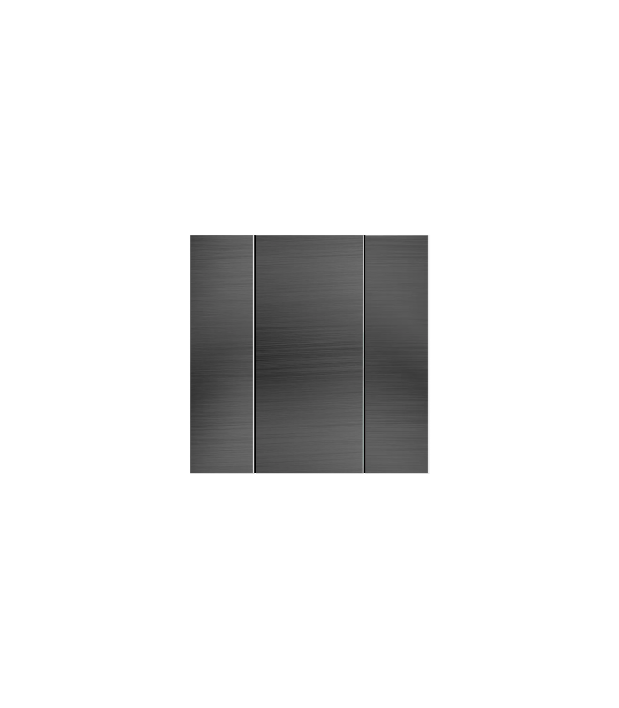 iSwitch+ - 2 Button Natural Stainless Steel